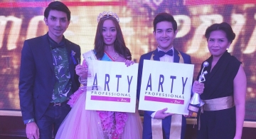 เครื่องสำอาง ARTY Professional สนับสนุนการประกวดสุดยอดเยาวชนโลก