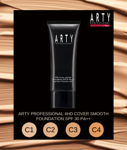 ARTY PROFESSIONAL 4HD COVER SMOOTH FOUNDATION SPF 30 PA++